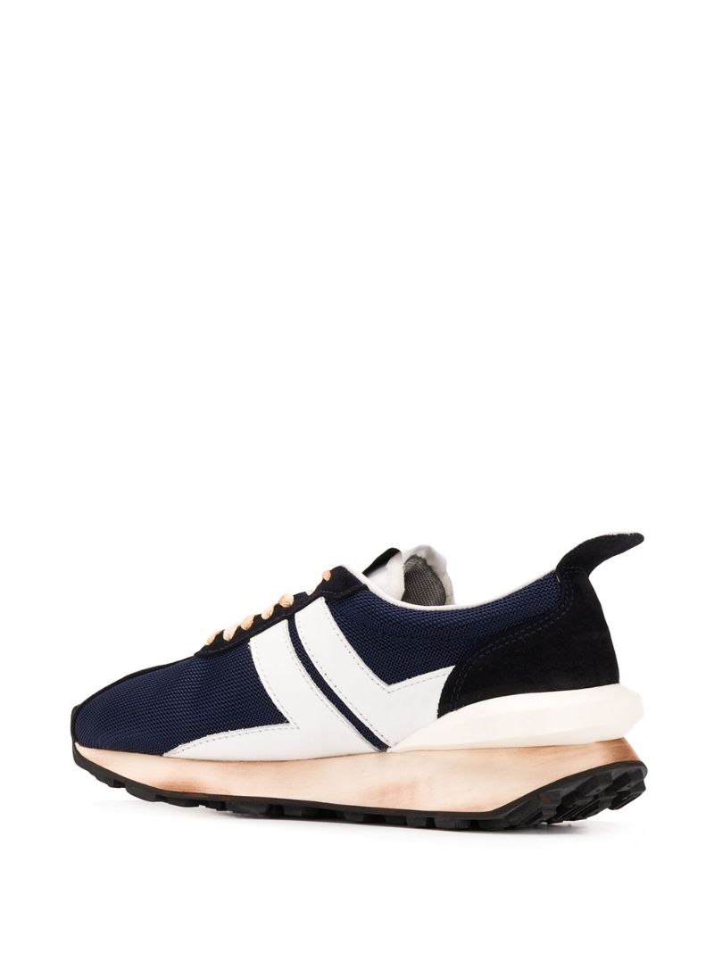 Blue Bumper Low-top Sneakers