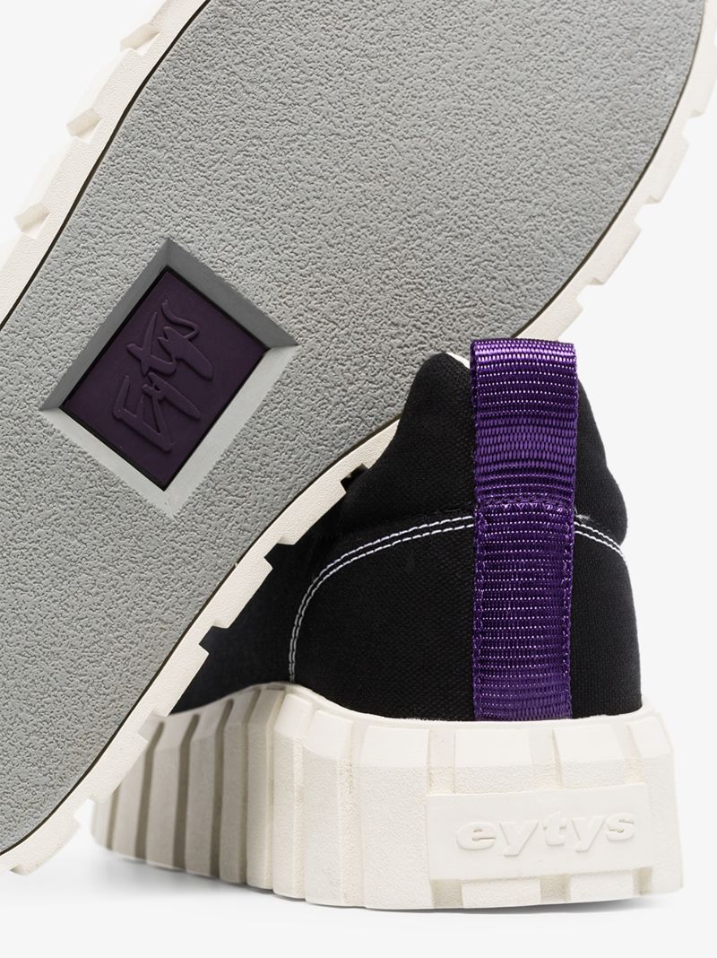 Black Odessa Canvas Sneakers