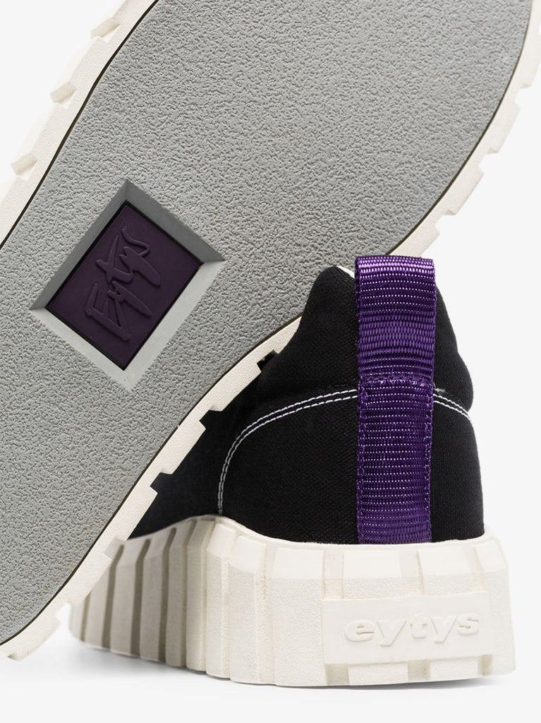 Black Odessa Canvas Sneakers