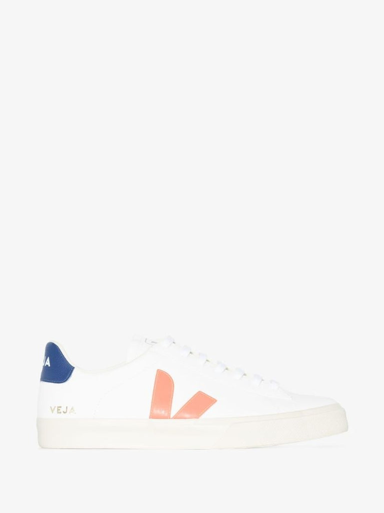 White Campo Chromefree Leather Sneakers