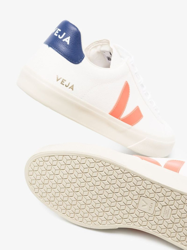 White Campo Chromefree Leather Sneakers