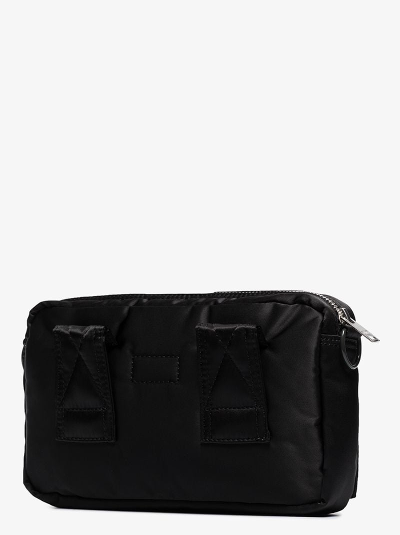 Black Tanker Shoulder Bag