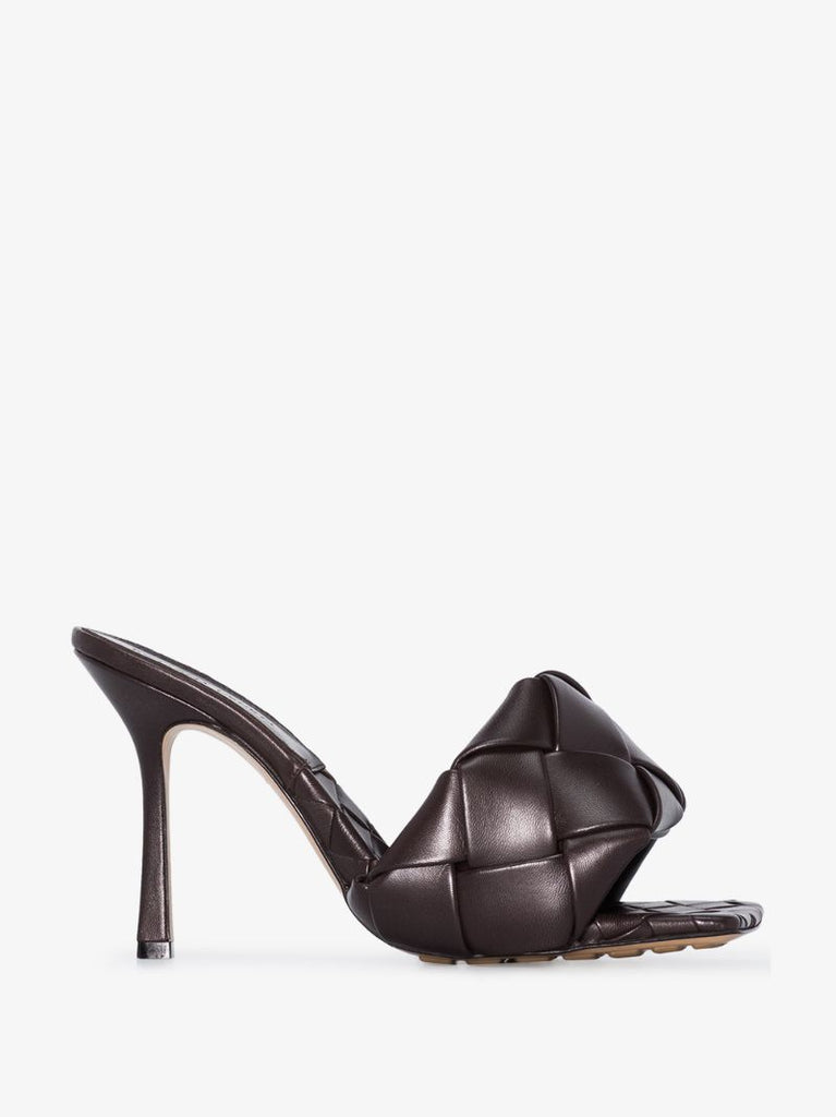 Brown Lido 90 Leather Sandals