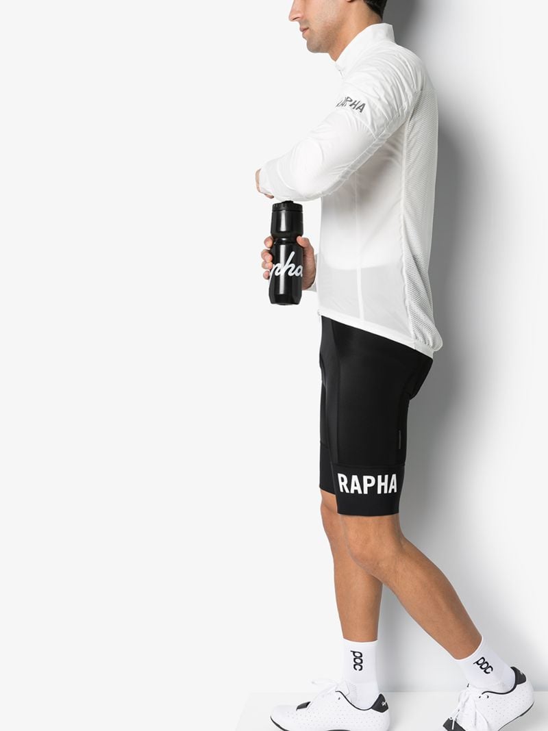 Black and White Pro Team Ii Bib Cycling Shorts