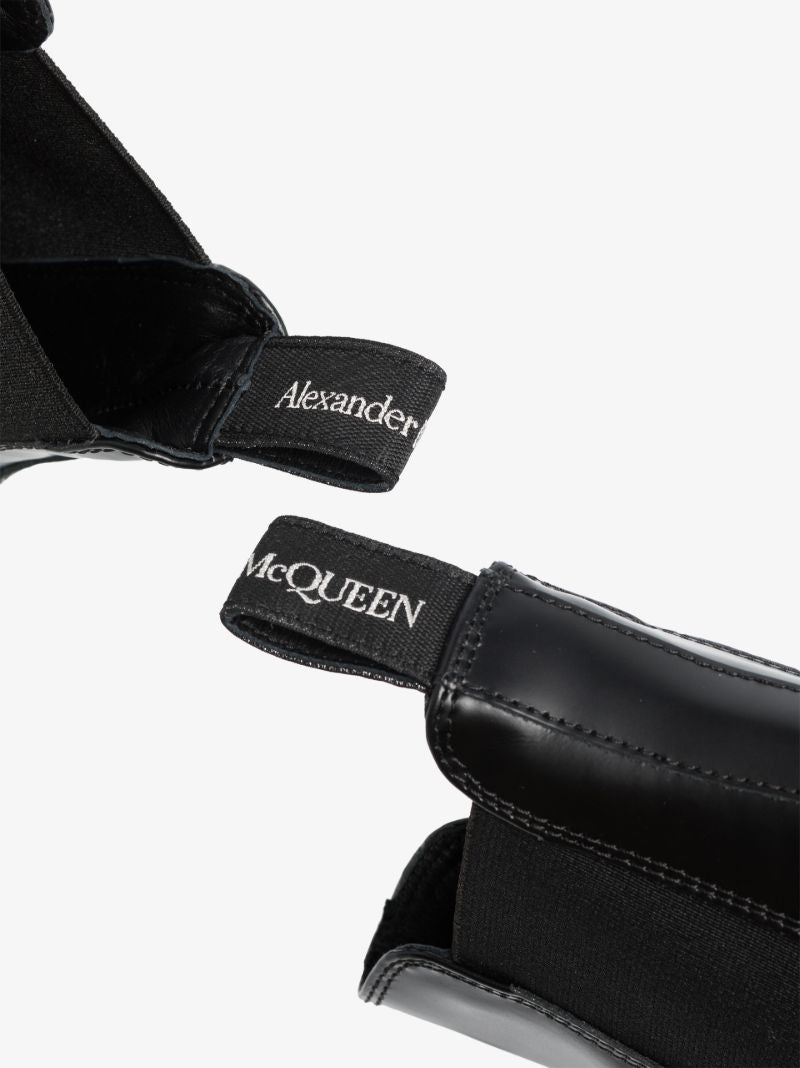 Black Hybrid Chelsea Boots