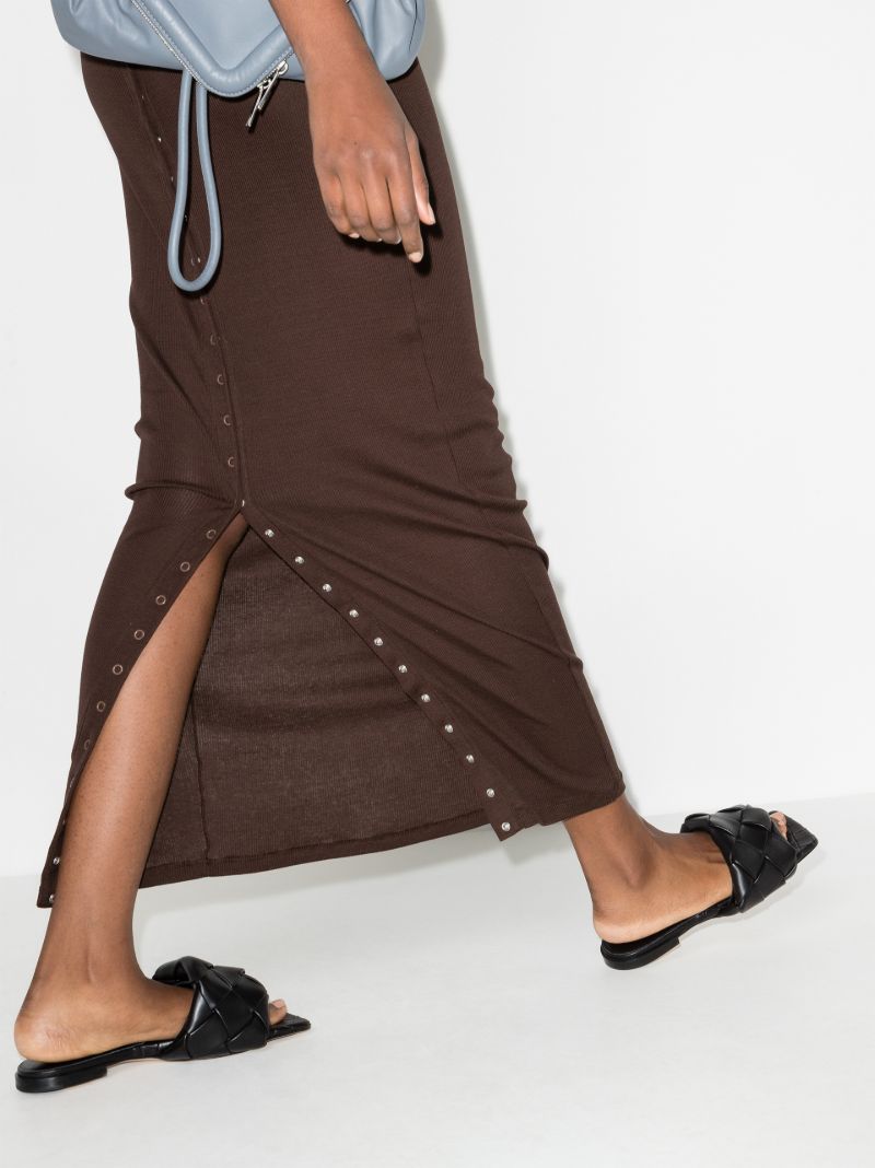 Black Lido Leather Sandals