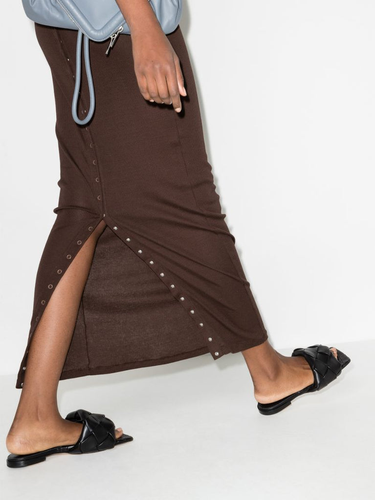 Black Lido Leather Sandals