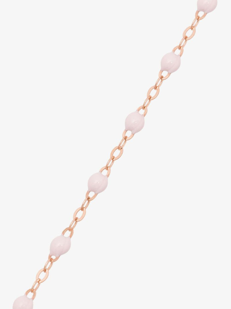 18k Rose Gold 45 Cm Beaded Necklace