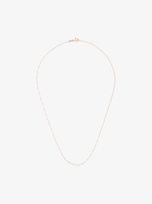18k Rose Gold 45 Cm Beaded Necklace