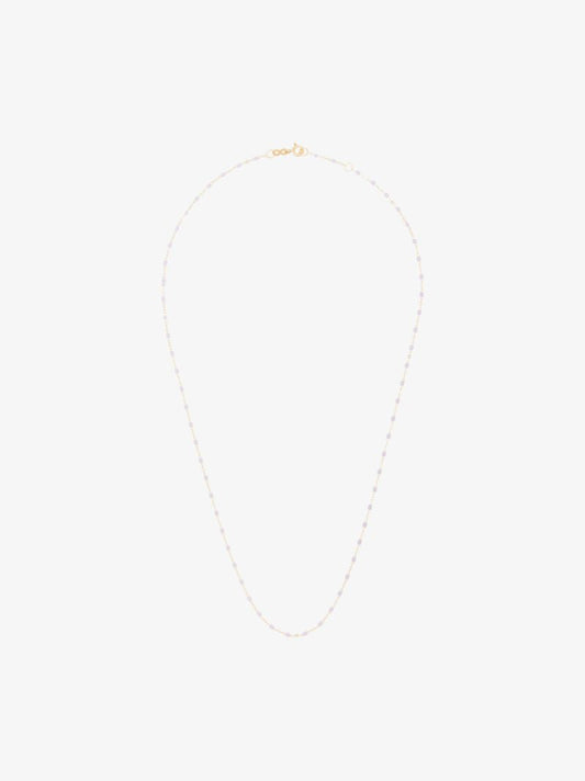 18k Yellow Gold 50 Cm Beaded Necklace