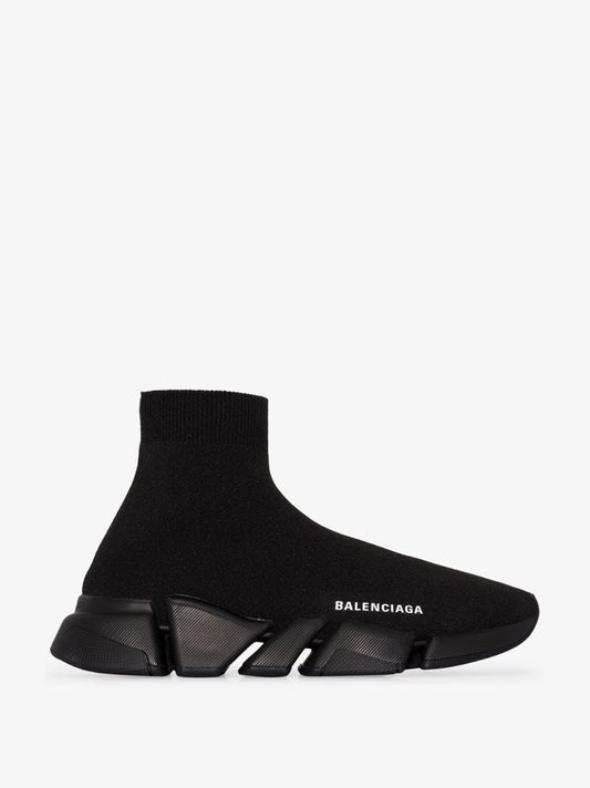 Black Speed Sock Sneakers