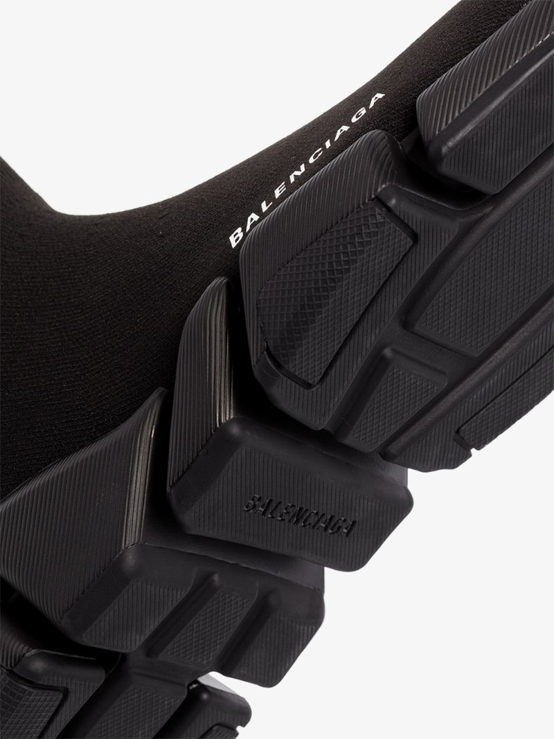 Black Speed Sock Sneakers