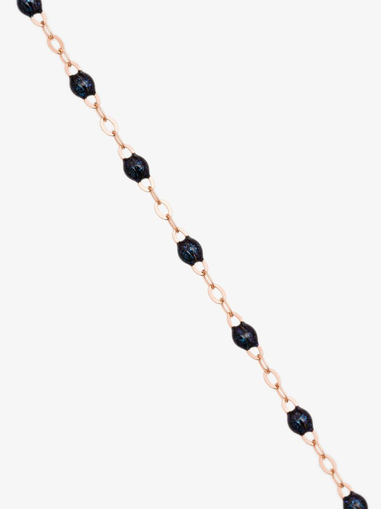 18k Rose Gold 45 Cm Beaded Necklace