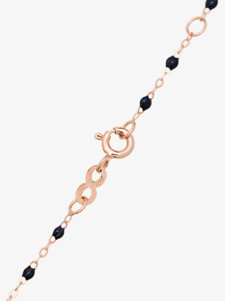 18k Rose Gold 45 Cm Beaded Necklace