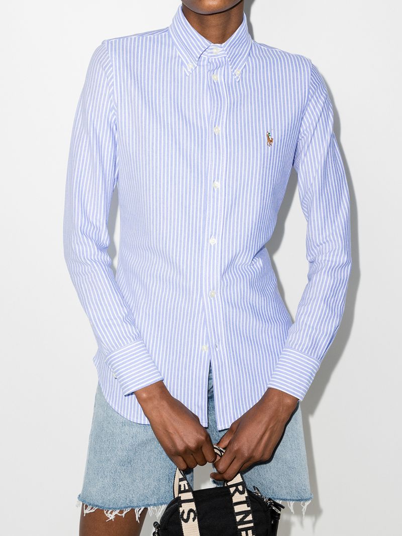 Oxford Stripe Cotton Shirt