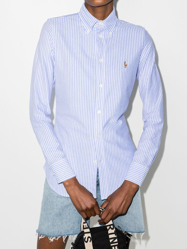 Oxford Stripe Cotton Shirt