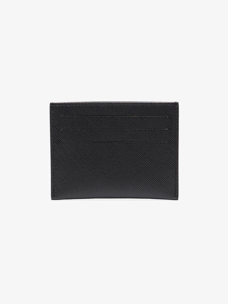Logo-print Faux-leather Cardholder