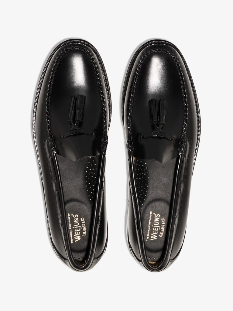 Black Weejuns Larkin Tassel Loafers