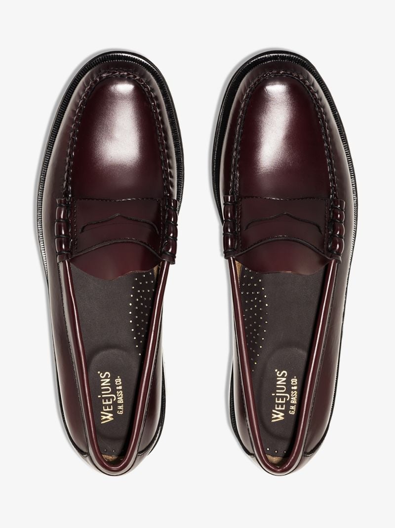 Brown Weejuns Larson Leather Loafers