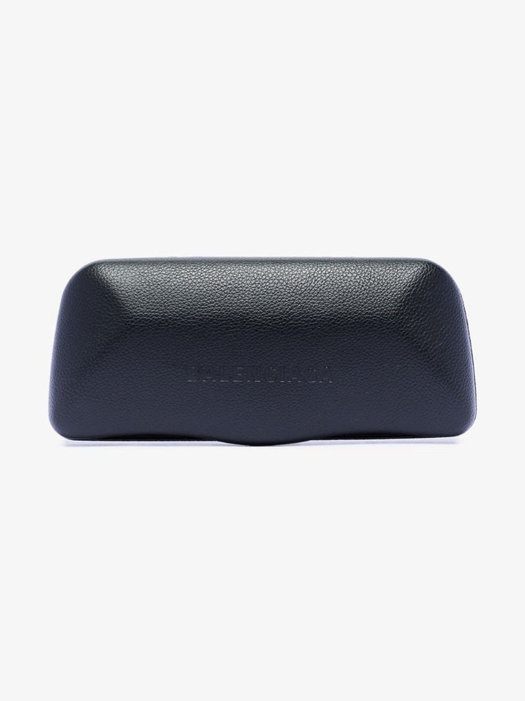 Silver Tone Shield Square Sunglasses