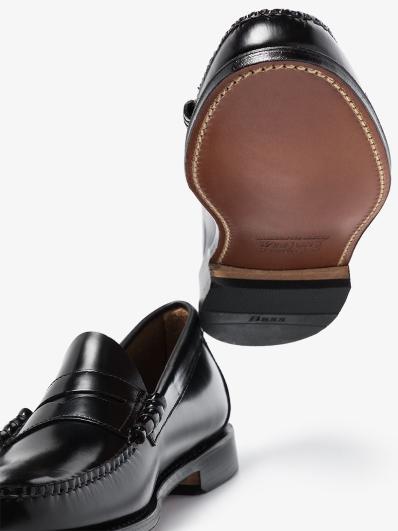 Black Weejuns '90s Larson Penny Loafers