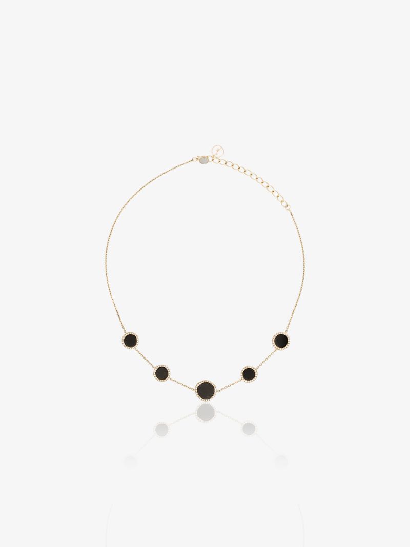 14k Yellow Gold Belle De Nuit Diamond Necklace