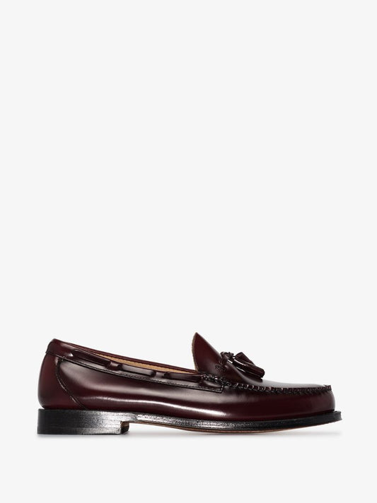 Brown Weejuns Larkin Tassel Leather Loafers