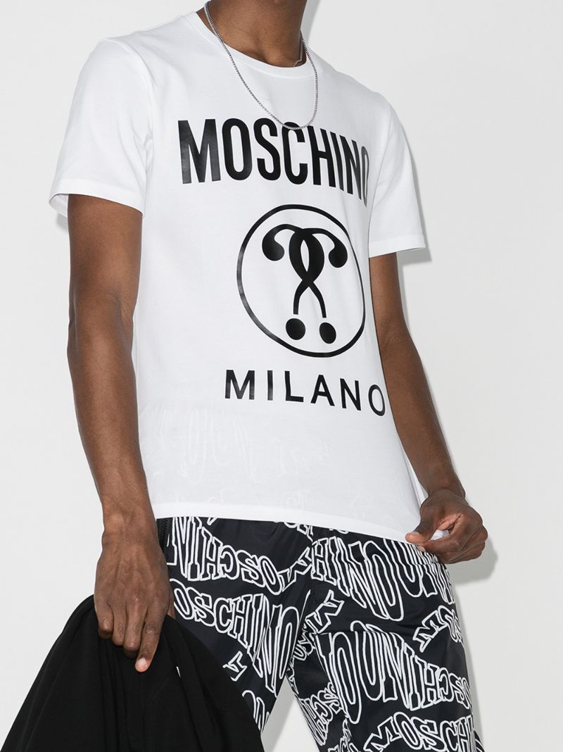 Double Question Mark Logo T-shirt