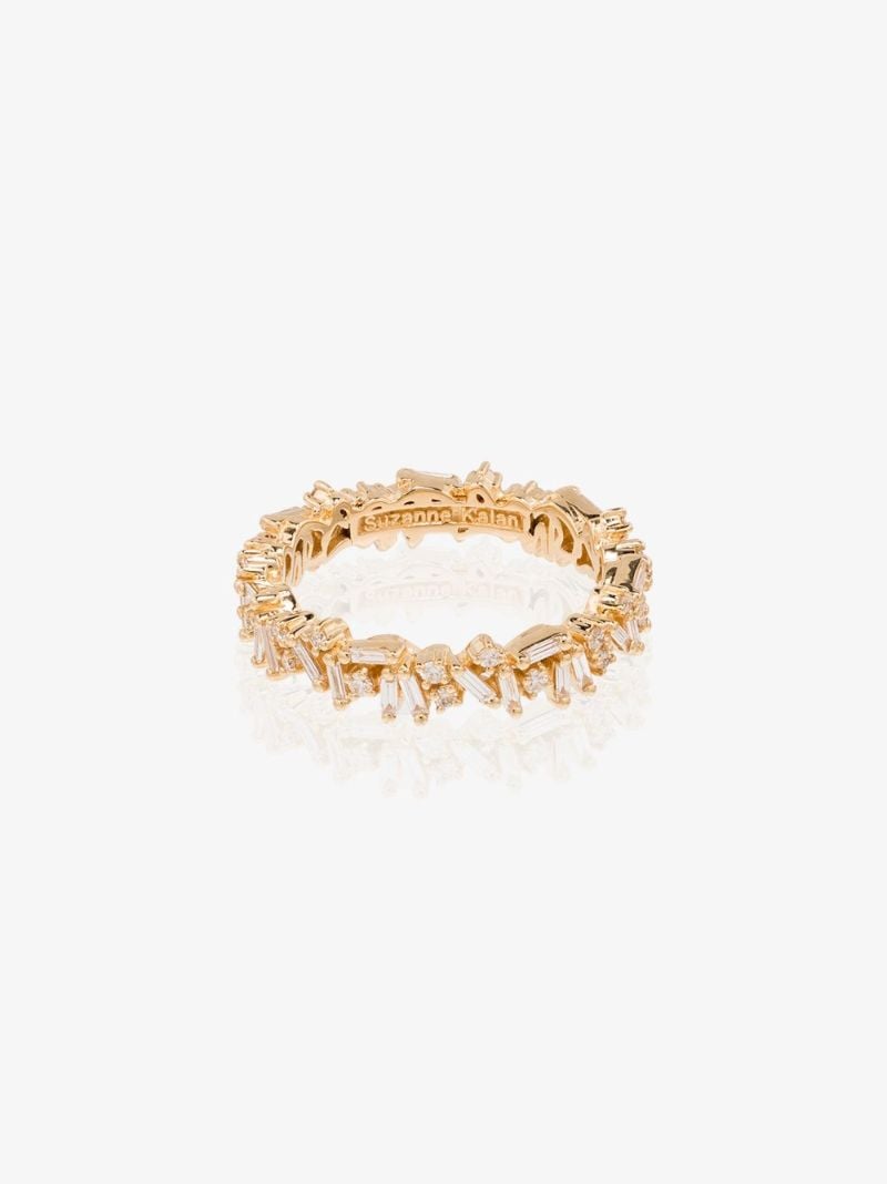 18k Yellow Gold Icon Diamond Ring