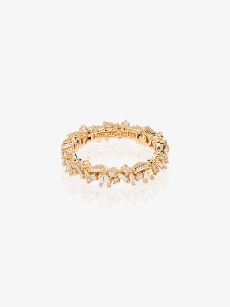 18k Yellow Gold Icon Diamond Ring