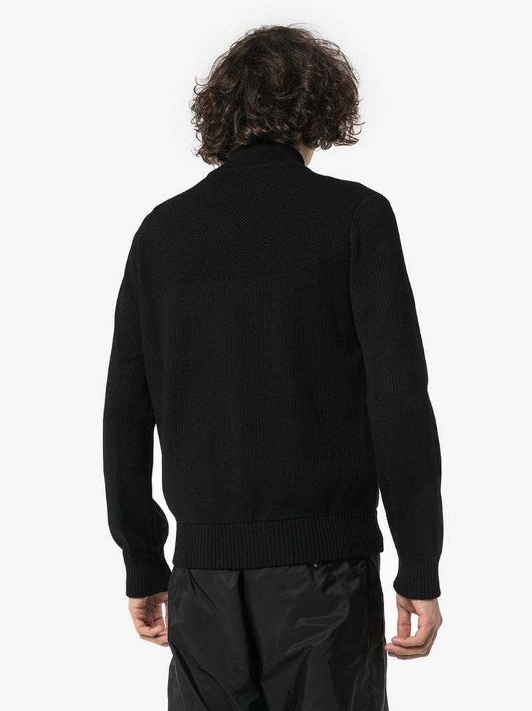 Black HybridgeÃ_x0082_Â® Knit Quilted Jacket