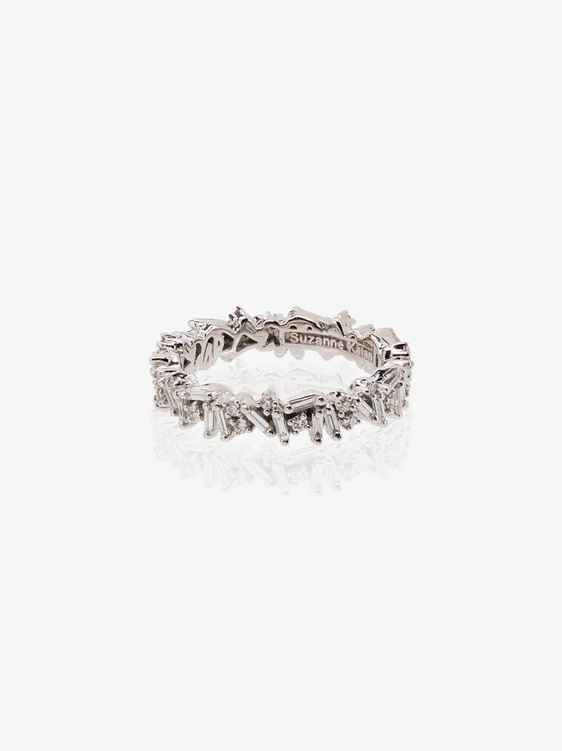 18k White Gold Icon Diamond Ring
