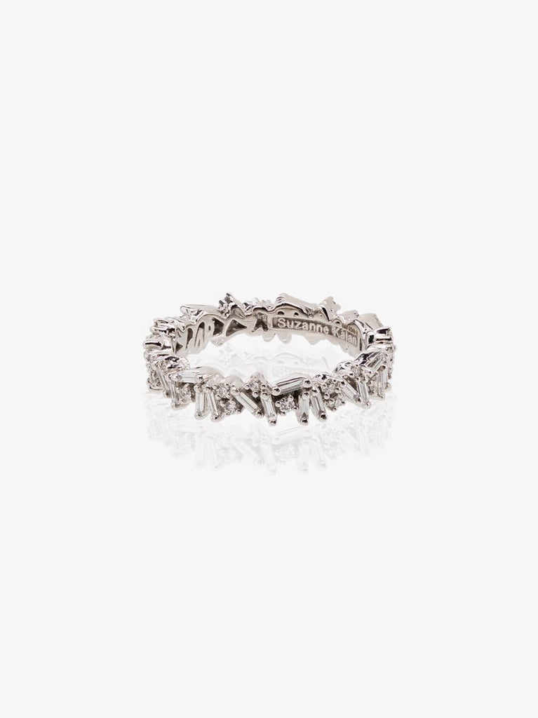 18k White Gold Icon Diamond Ring