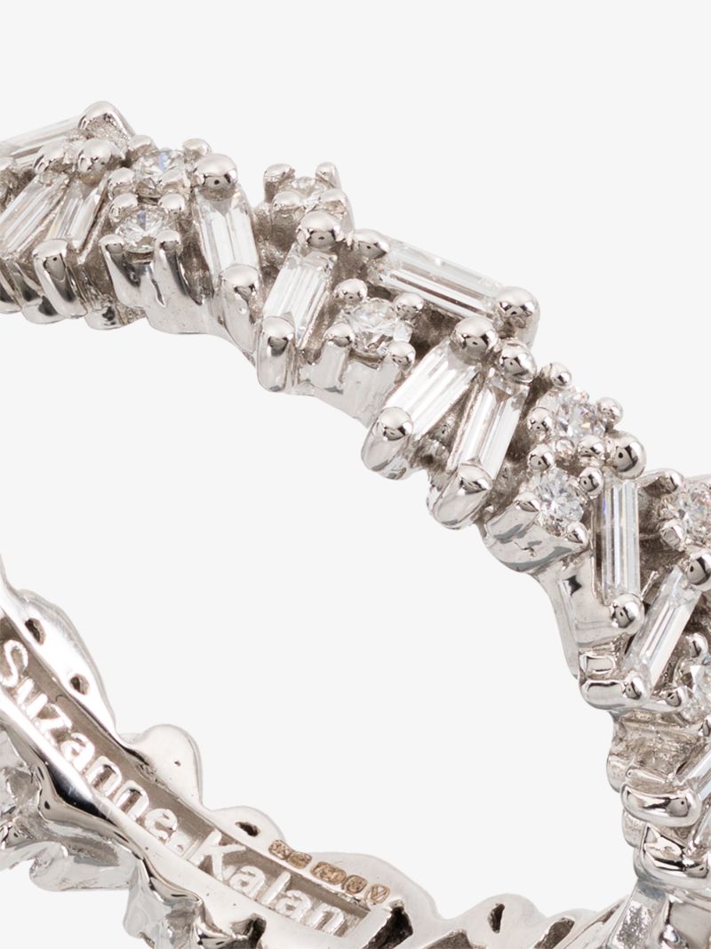 18k White Gold Icon Diamond Ring