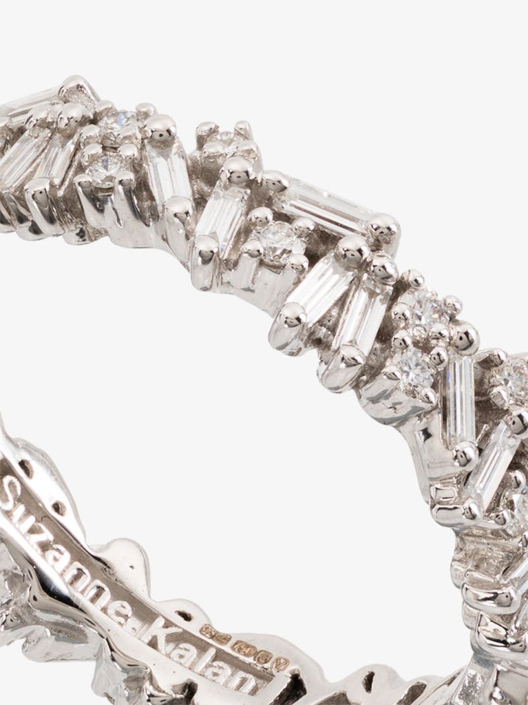 18k White Gold Icon Diamond Ring