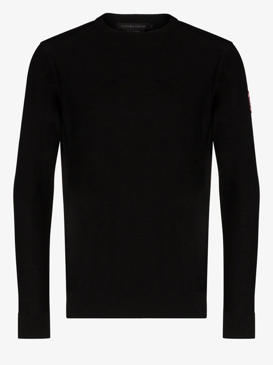 Black Dartmouth Merino-wool Sweater