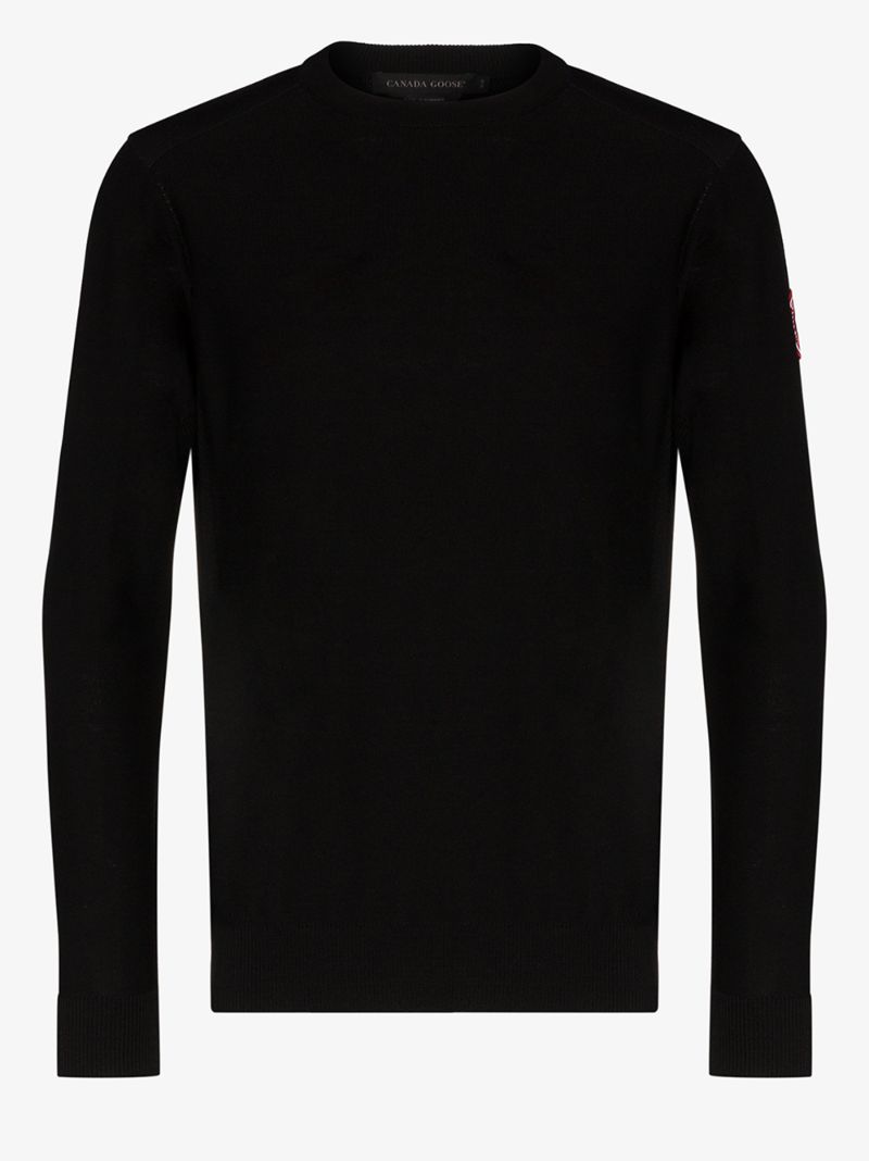 Black Dartmouth Merino-wool Sweater