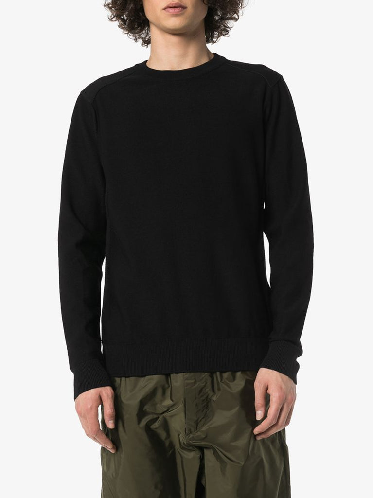 Black Dartmouth Merino-wool Sweater