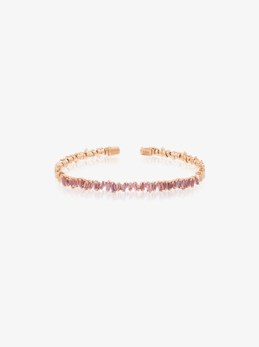 18k Rose Gold Fireworks Sapphire Bracelet