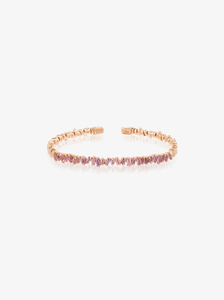 18k Rose Gold Fireworks Sapphire Bracelet