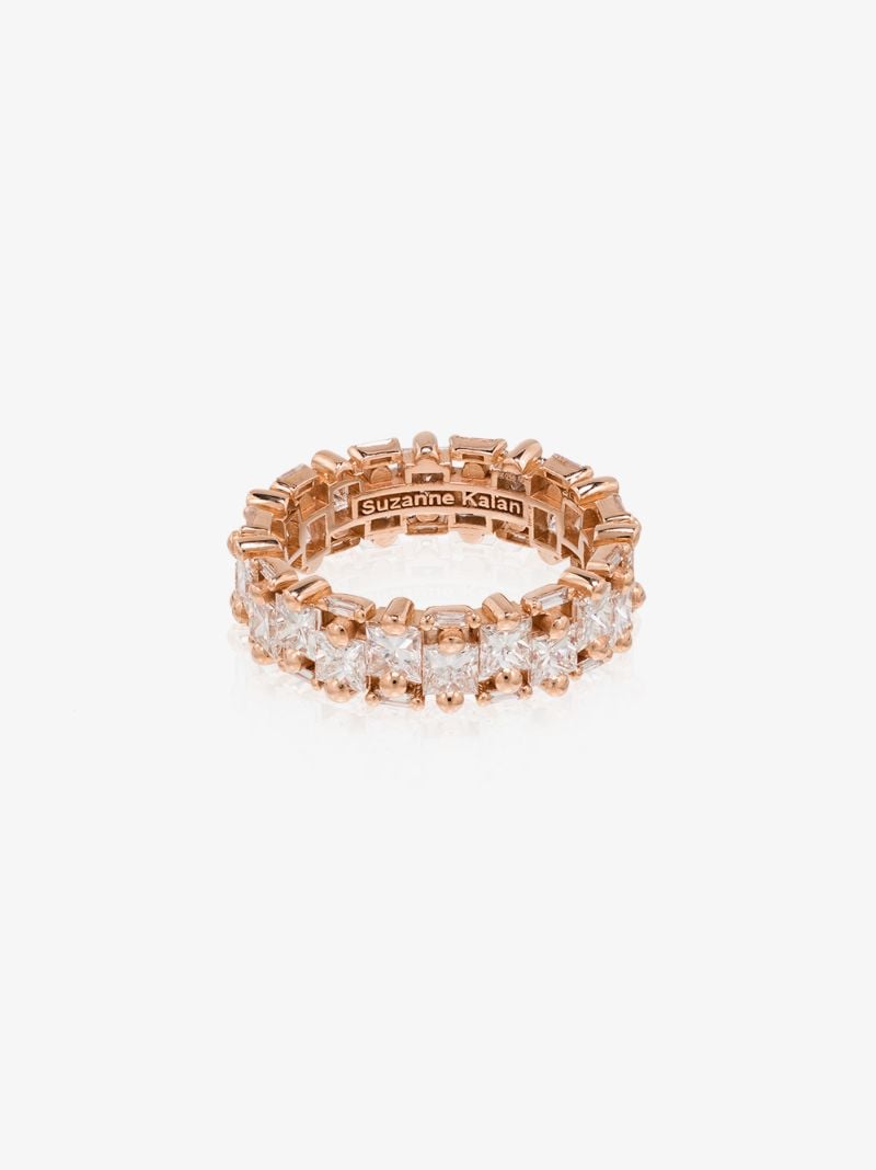 18k Rose Gold Diamond Eternity Ring