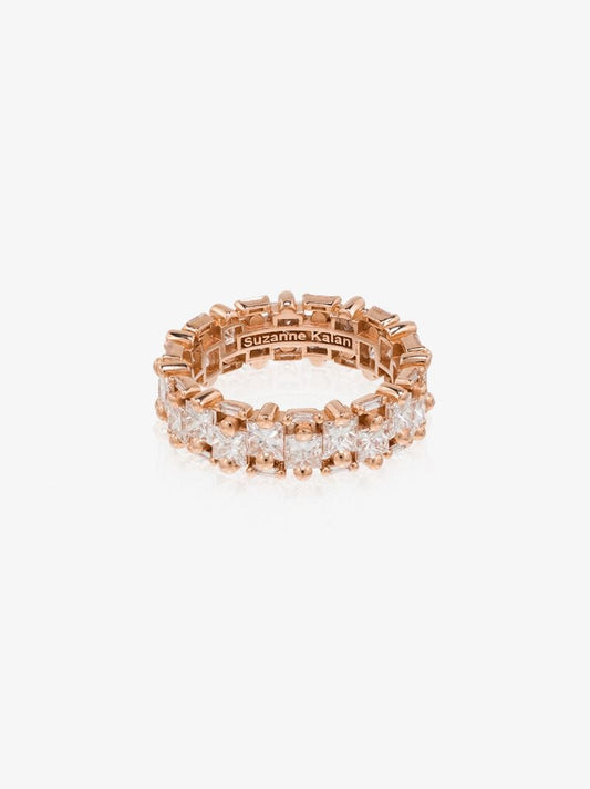 18k Rose Gold Diamond Eternity Ring