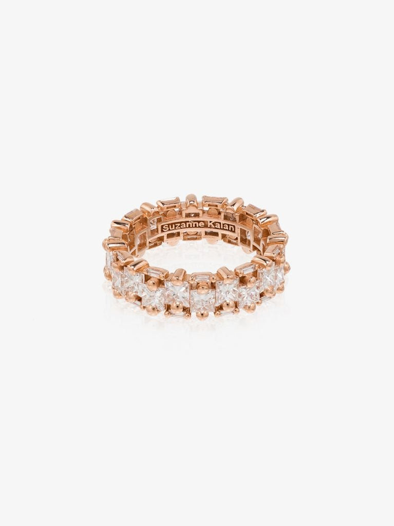 18k Rose Gold Diamond Eternity Ring