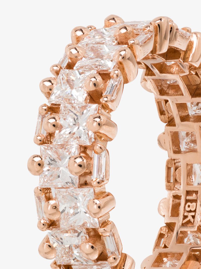18k Rose Gold Diamond Eternity Ring