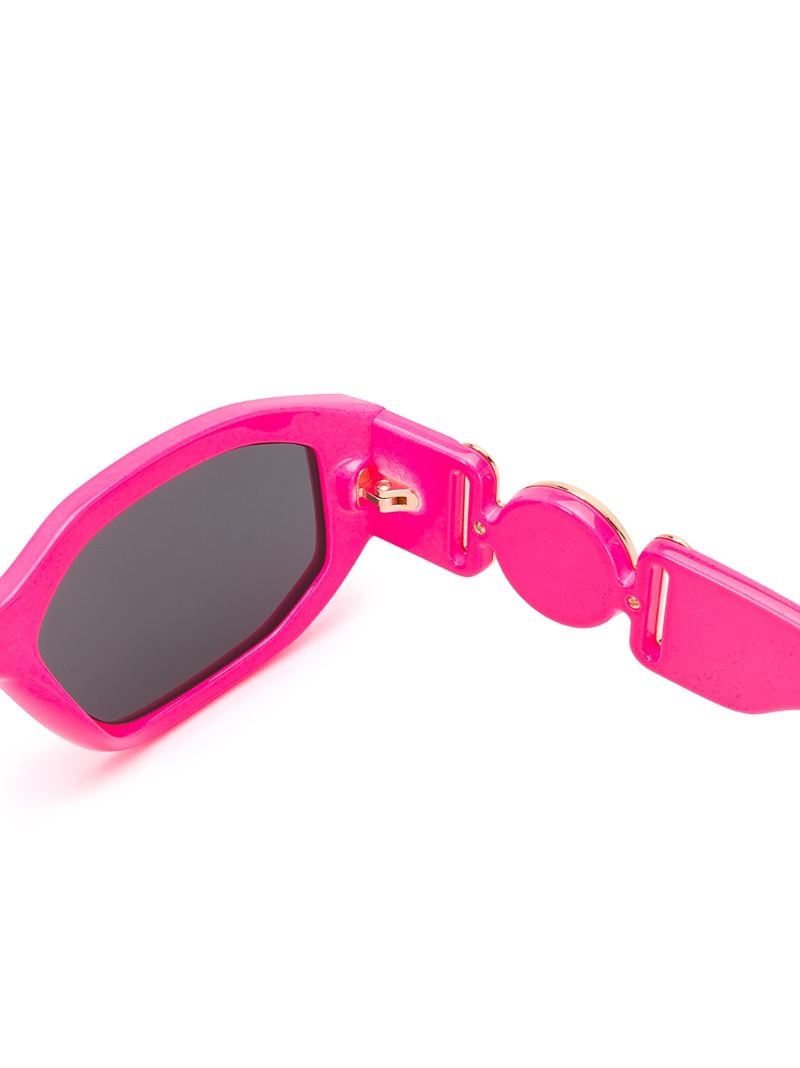 Pink Medusa Biggie Sunglasses