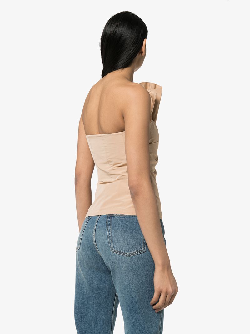 Bow Front Bustier Top