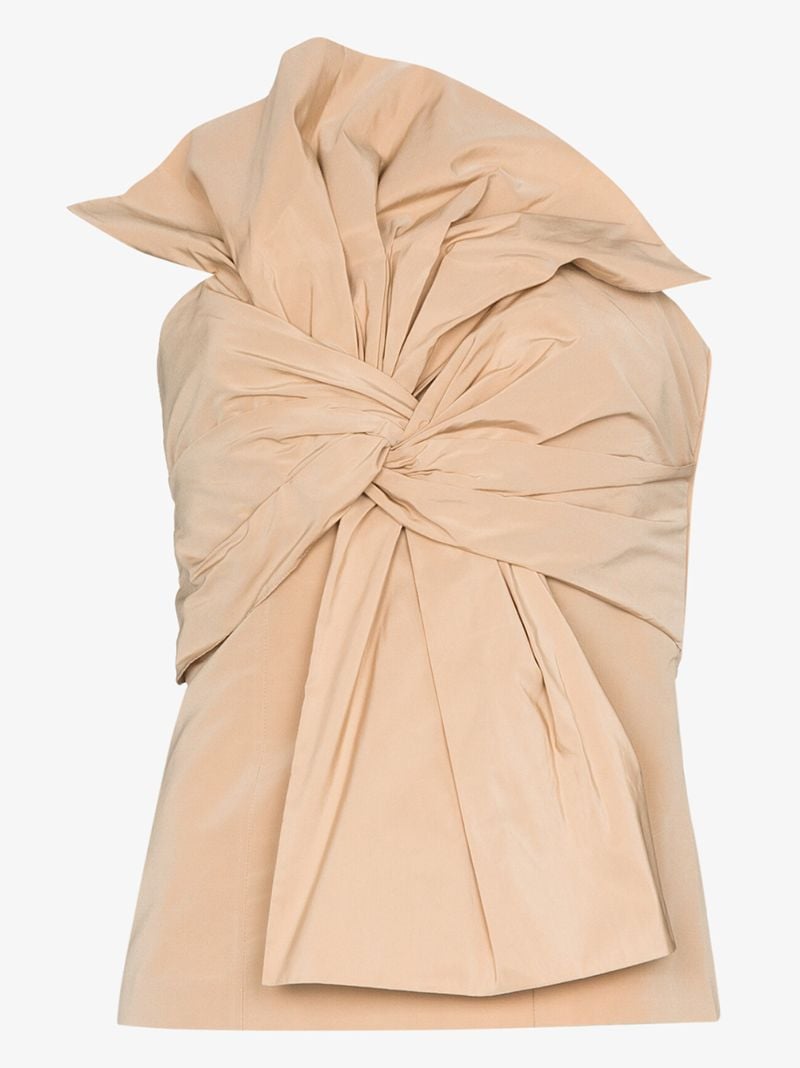 Bow Front Bustier Top