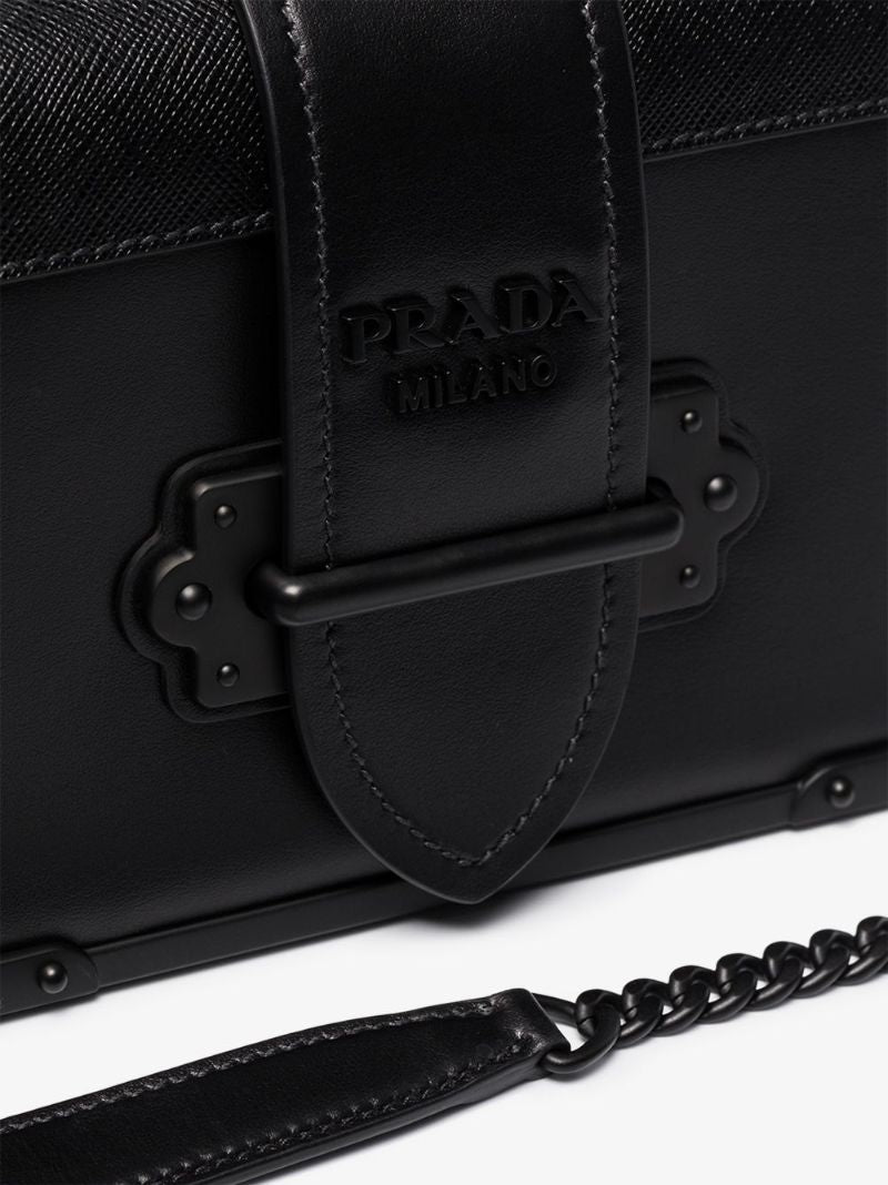 Leather Cahier Shoulder Bag