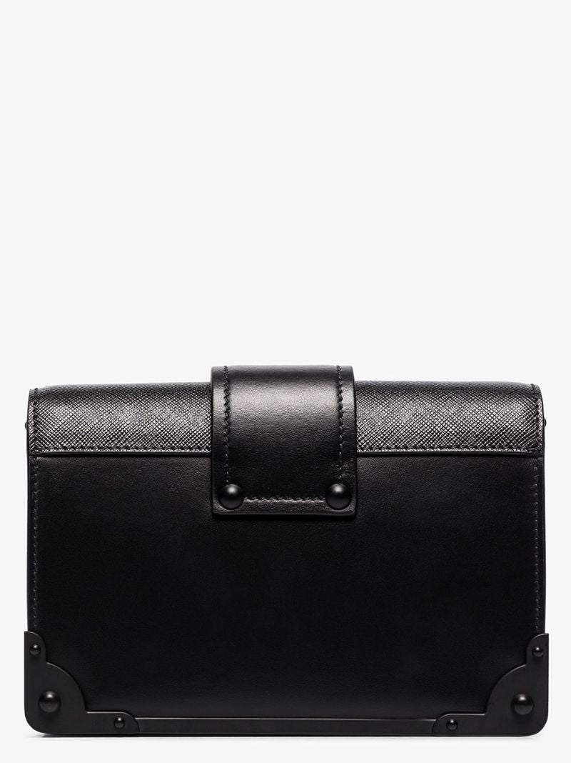 Leather Cahier Shoulder Bag