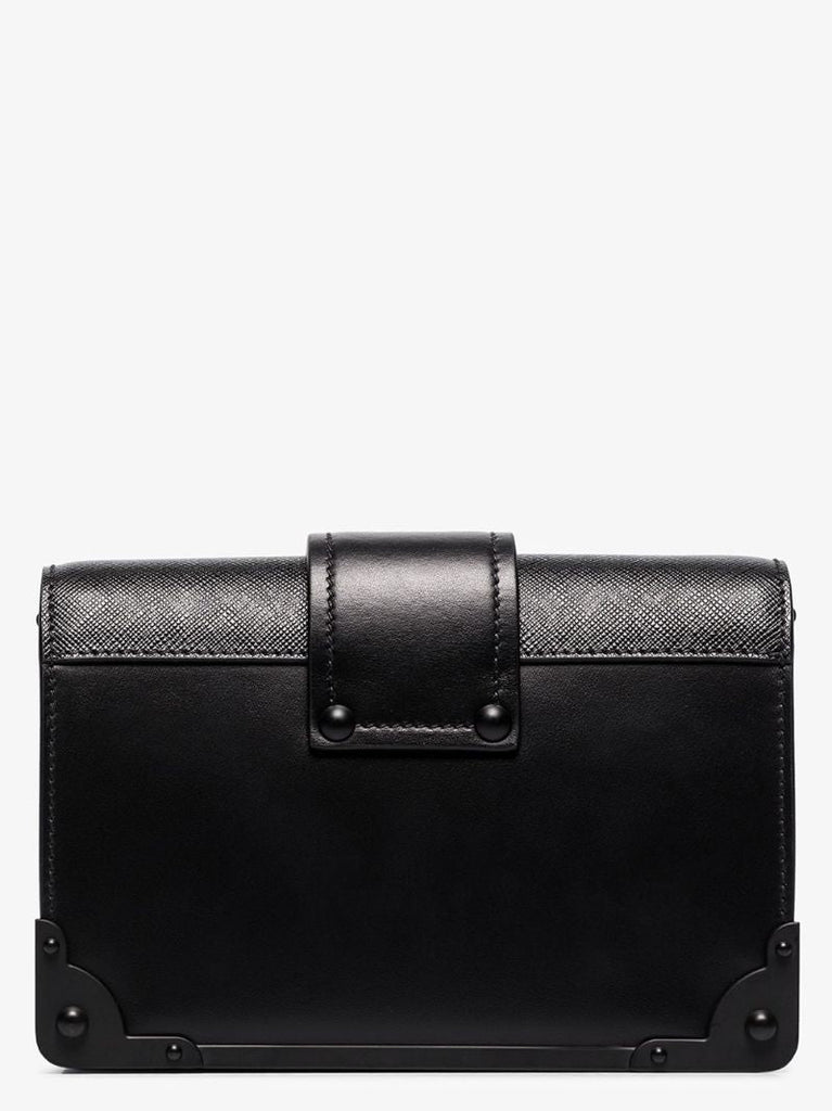 Leather Cahier Shoulder Bag